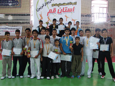 مربیگری تیم آمادگی جسمانی استان اصفهان